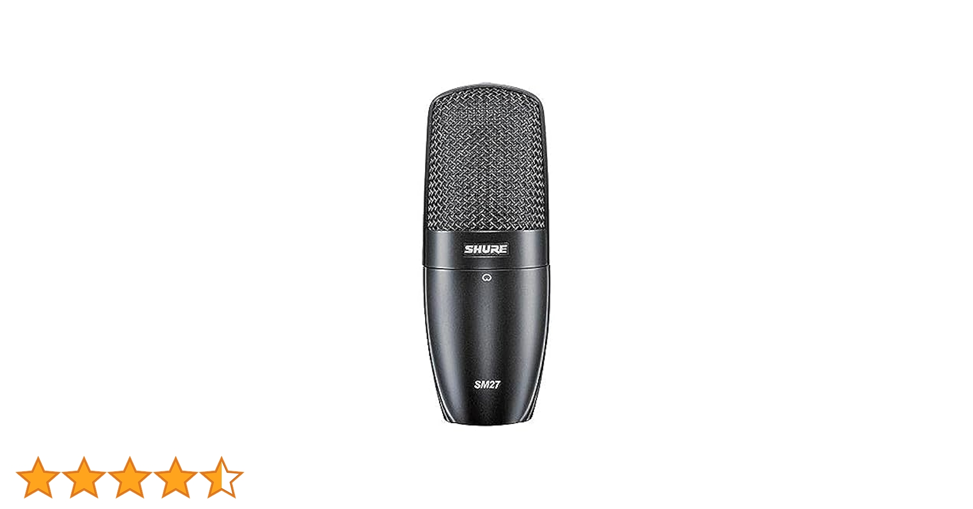 Amazon.co.jp: SHURE SM27-SC コンデンサーマイク 【国内正規品